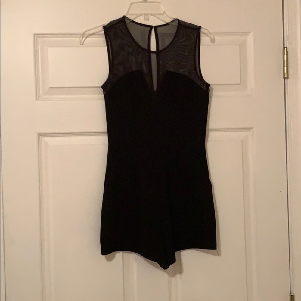 BCBGeneration Black Romper